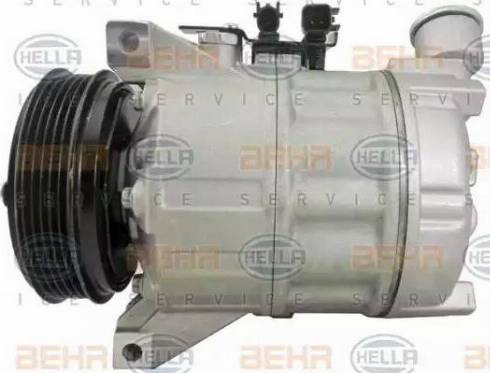 HELLA 8FK 351 322-681 - Compressor, air conditioning www.autospares.lv