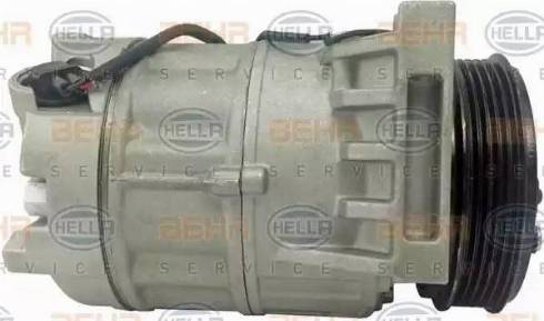 HELLA 8FK 351 322-681 - Compressor, air conditioning www.autospares.lv