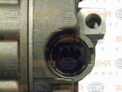 HELLA 8FK 351 322-111 - Kompresors, Gaisa kond. sistēma www.autospares.lv