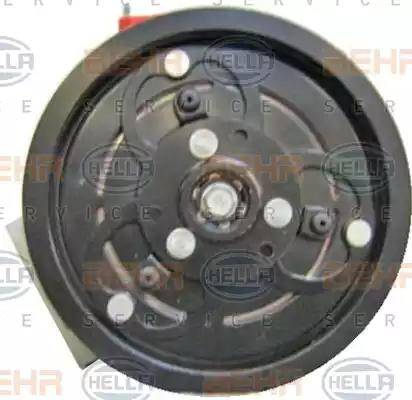 HELLA 8FK 351 322-171 - Kompresors, Gaisa kond. sistēma www.autospares.lv