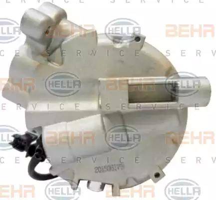 HELLA 8FK 351 322-821 - Compressor, air conditioning www.autospares.lv