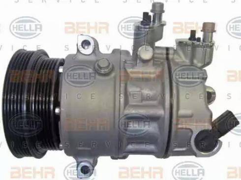 HELLA 8FK 351 322-341 - Compressor, air conditioning www.autospares.lv