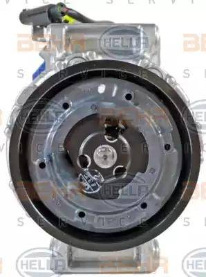 HELLA 8FK 351 322-251 - Kompresors, Gaisa kond. sistēma www.autospares.lv