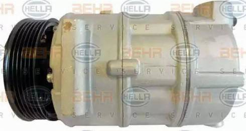 HELLA 8FK 351 322-741 - Kompresors, Gaisa kond. sistēma www.autospares.lv