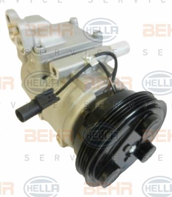 HELLA 8FK 351 273-601 - Kompresors, Gaisa kond. sistēma www.autospares.lv