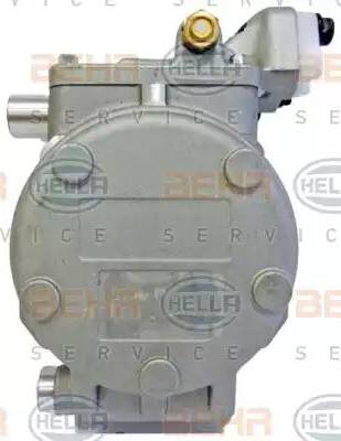 HELLA 8FK 351 273-711 - Kompresors, Gaisa kond. sistēma www.autospares.lv