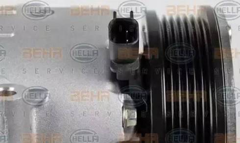 HELLA 8FK 351 272-441 - Kompresors, Gaisa kond. sistēma www.autospares.lv