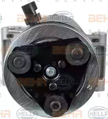 HELLA 8FK 351 272-421 - Kompresors, Gaisa kond. sistēma www.autospares.lv