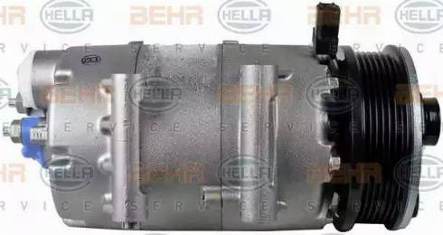 HELLA 8FK 351 272-421 - Kompresors, Gaisa kond. sistēma www.autospares.lv