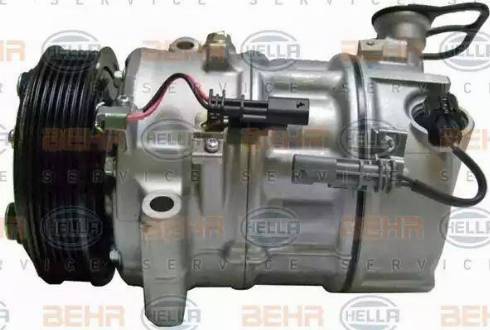 HELLA 8FK 351 272-291 - Compressor, air conditioning www.autospares.lv