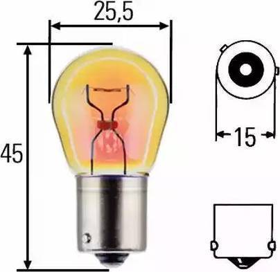 HELLA 8GA 006 841-801 - Bulb, indicator www.autospares.lv