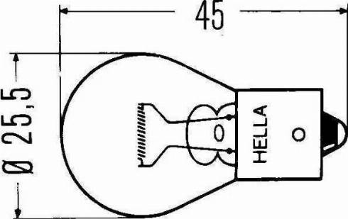 HELLA 8GA 002 073-137 - Kvēlspuldze www.autospares.lv