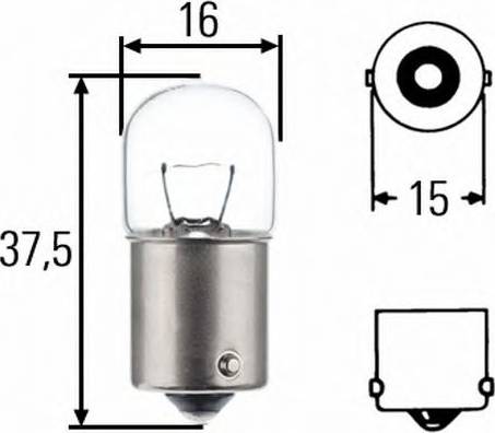 HELLA 8GA 002 071-244 - Kvēlspuldze www.autospares.lv