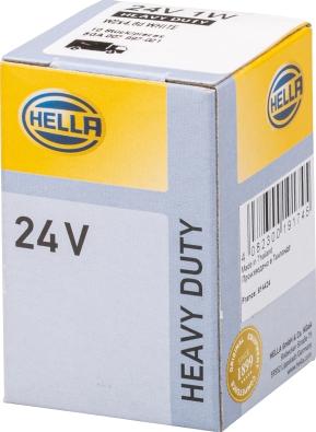 HELLA 8GA 007 997-021 - Kvēlspuldze, Instrumentu paneļa apgaismojums www.autospares.lv