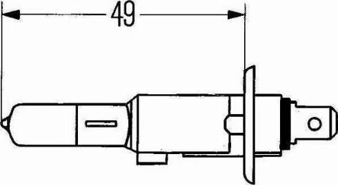 HELLA 8GH 002 089-151 - Kvēlspuldze, Pamatlukturis autospares.lv