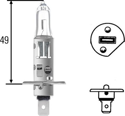 HELLA 8GH 002 089-501 - Bulb www.autospares.lv