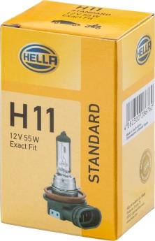 HELLA 8GH178555111 - Kvēlspuldze, Tālās gaismas lukturis autospares.lv