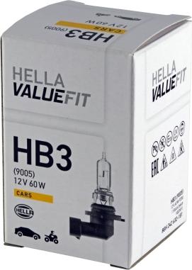 HELLA 8GH 242 632-181 - Kvēlspuldze, Tālās gaismas lukturis autospares.lv