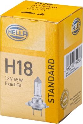 HELLA 8GH217337-101 - Лампа накаливания, основная фара www.autospares.lv