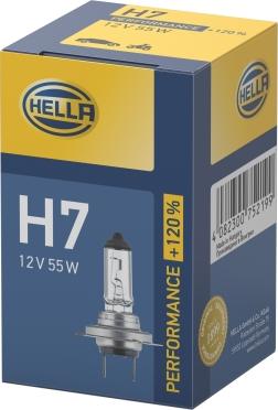 HELLA 8GH223498-031 - Kvēlspuldze, Tālās gaismas lukturis autospares.lv