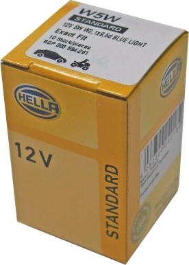 HELLA 8GP 003 594-261 - Bulb, park / position light www.autospares.lv