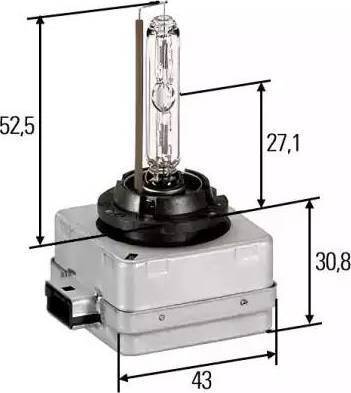 HELLA 8GS 009 028-021 - Bulb www.autospares.lv