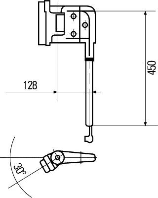 HELLA 8HG 503 009-082 - Kronšteins, Ārējais atpakaļskata spogulis www.autospares.lv