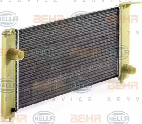 HELLA 8MK 376 900-081 - Radiators, Motora dzesēšanas sistēma www.autospares.lv