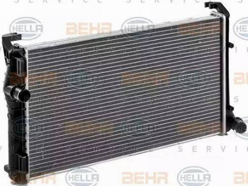 HELLA 8MK 376 900-111 - Radiators, Motora dzesēšanas sistēma www.autospares.lv