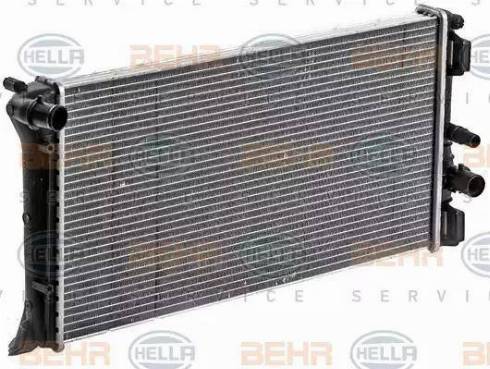 HELLA 8MK 376 900-264 - Radiators, Motora dzesēšanas sistēma www.autospares.lv