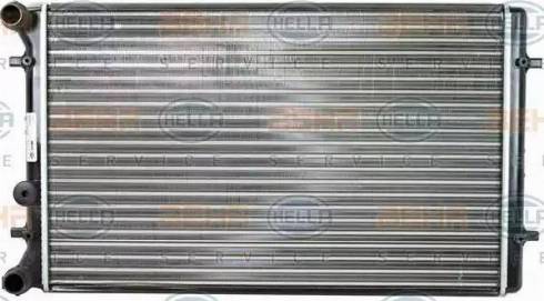 HELLA 8MK 376 888-784 - Radiators, Motora dzesēšanas sistēma www.autospares.lv