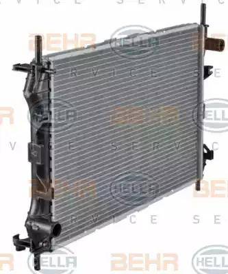 HELLA 8MK 376 755-281 - Radiators, Motora dzesēšanas sistēma www.autospares.lv