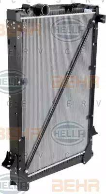 HELLA 8MK 376 751-764 - Radiators, Motora dzesēšanas sistēma www.autospares.lv