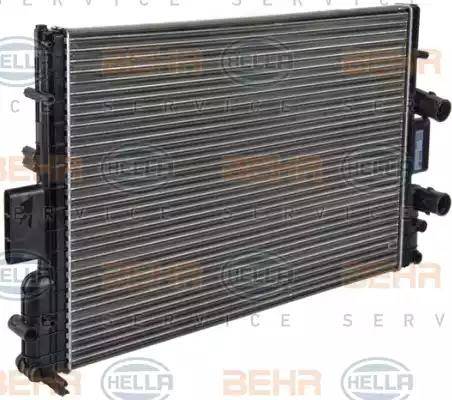 HELLA 8MK 376 760-621 - Radiators, Motora dzesēšanas sistēma www.autospares.lv