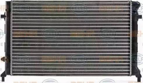 HELLA 8MK 376 700-494 - Radiators, Motora dzesēšanas sistēma www.autospares.lv