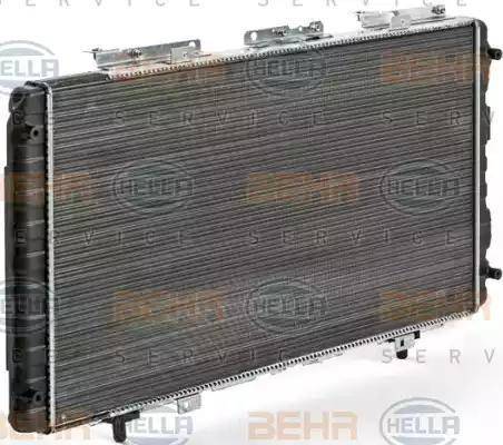 HELLA 8MK 376 700-551 - Radiators, Motora dzesēšanas sistēma www.autospares.lv