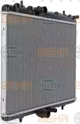 HELLA 8MK 376 700-534 - Radiators, Motora dzesēšanas sistēma www.autospares.lv