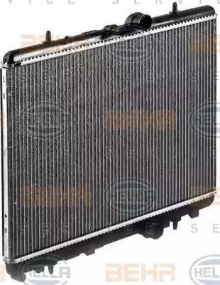 HELLA 8MK 376 700-524 - Radiators, Motora dzesēšanas sistēma www.autospares.lv