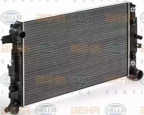 HELLA 8MK 376 700-304 - Radiators, Motora dzesēšanas sistēma www.autospares.lv