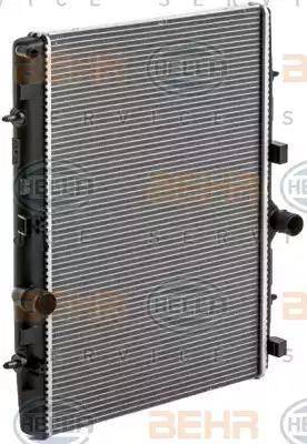 HELLA 8MK 376 700-231 - Radiators, Motora dzesēšanas sistēma www.autospares.lv