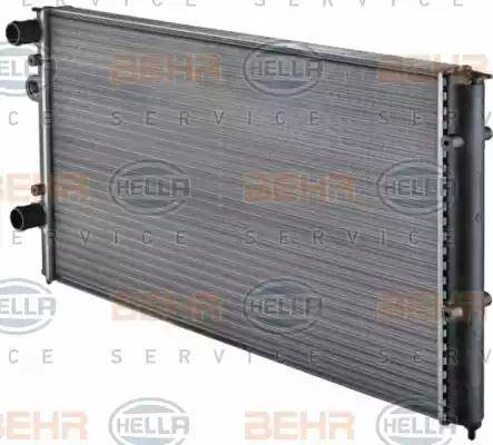 HELLA 8MK 376 714-741 - Radiators, Motora dzesēšanas sistēma autospares.lv