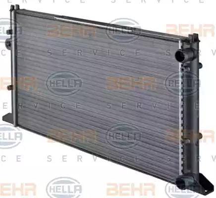 HELLA 8MK 376 715-021 - Radiators, Motora dzesēšanas sistēma www.autospares.lv