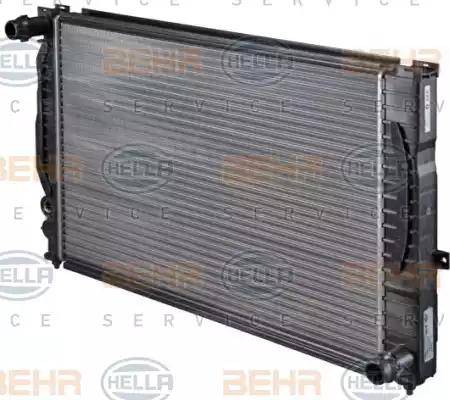 HELLA 8MK 376 715-331 - Radiators, Motora dzesēšanas sistēma www.autospares.lv