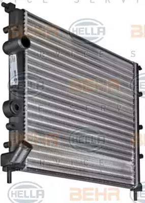 HELLA 8MK 376 716-161 - Radiators, Motora dzesēšanas sistēma www.autospares.lv