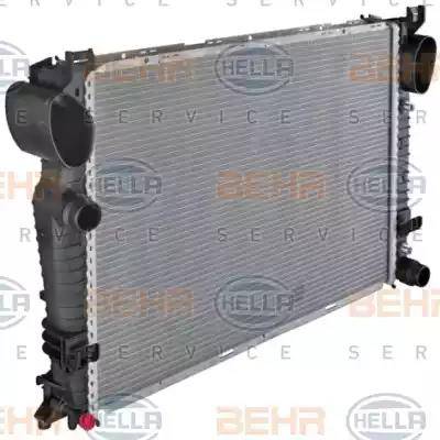 HELLA 8MK 376 716-331 - Radiators, Motora dzesēšanas sistēma www.autospares.lv