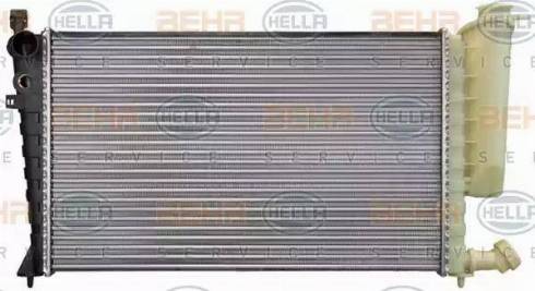 HELLA 8MK 376 710-261 - Radiators, Motora dzesēšanas sistēma www.autospares.lv