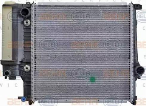 HELLA 8MK 376 711-571 - Radiators, Motora dzesēšanas sistēma www.autospares.lv