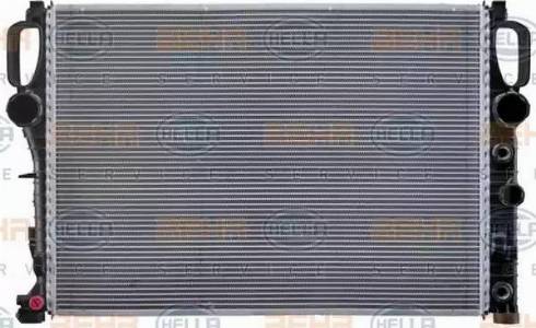 HELLA 8MK 376 718-021 - Radiators, Motora dzesēšanas sistēma www.autospares.lv