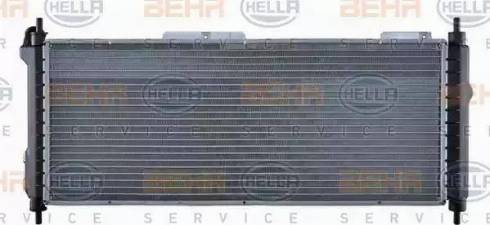 HELLA 8MK 376 713-571 - Radiators, Motora dzesēšanas sistēma www.autospares.lv