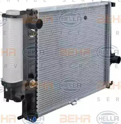 HELLA 8MK 376 713-101 - Radiators, Motora dzesēšanas sistēma www.autospares.lv